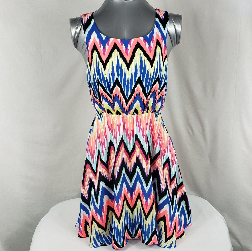 Charlotte Russe Multi Color Mini Dress